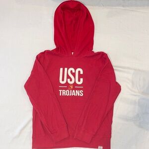 USC Trojans longsleeve tshirt with hood